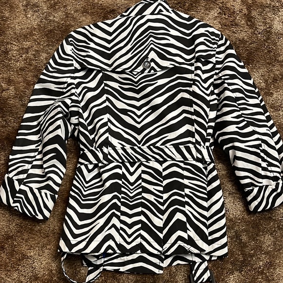 Zebra Print Spring Jacket - Picture 2 of 2